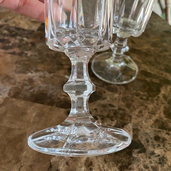 Crystal Champagne Flutes set of 2 - Picture 4 of 9